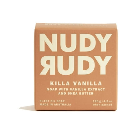 Nudy Rudy - Bar Soap - Killa Vanilla - White