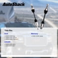 thumbnail image 2 of AutoShack Front CV Axle Shaft for Ford, Lincoln & Mercury, Taurus 2008-2014 Flex 2009-2014 MKS 2009-2014 Taurus X 2008-2009 MKT 2010-2013 Sable 2008-2009, FWD AWD V6 3.5L 3.7L, Left and Right, Pair, 2 of 4