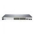 thumbnail image 6 of HPE Aruba 2530-24-PoE+ - Switch - managed - 24 x 10/100 (PoE+) + 2 x Gigabit SFP + 2 x 10/100/1000 - desktop, rack-mountable, wall-mountable - PoE+ (195 W), 6 of 6