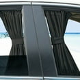 thumbnail image 5 of Universal Car Window Shades Curtains Kit, Black, 5 of 5
