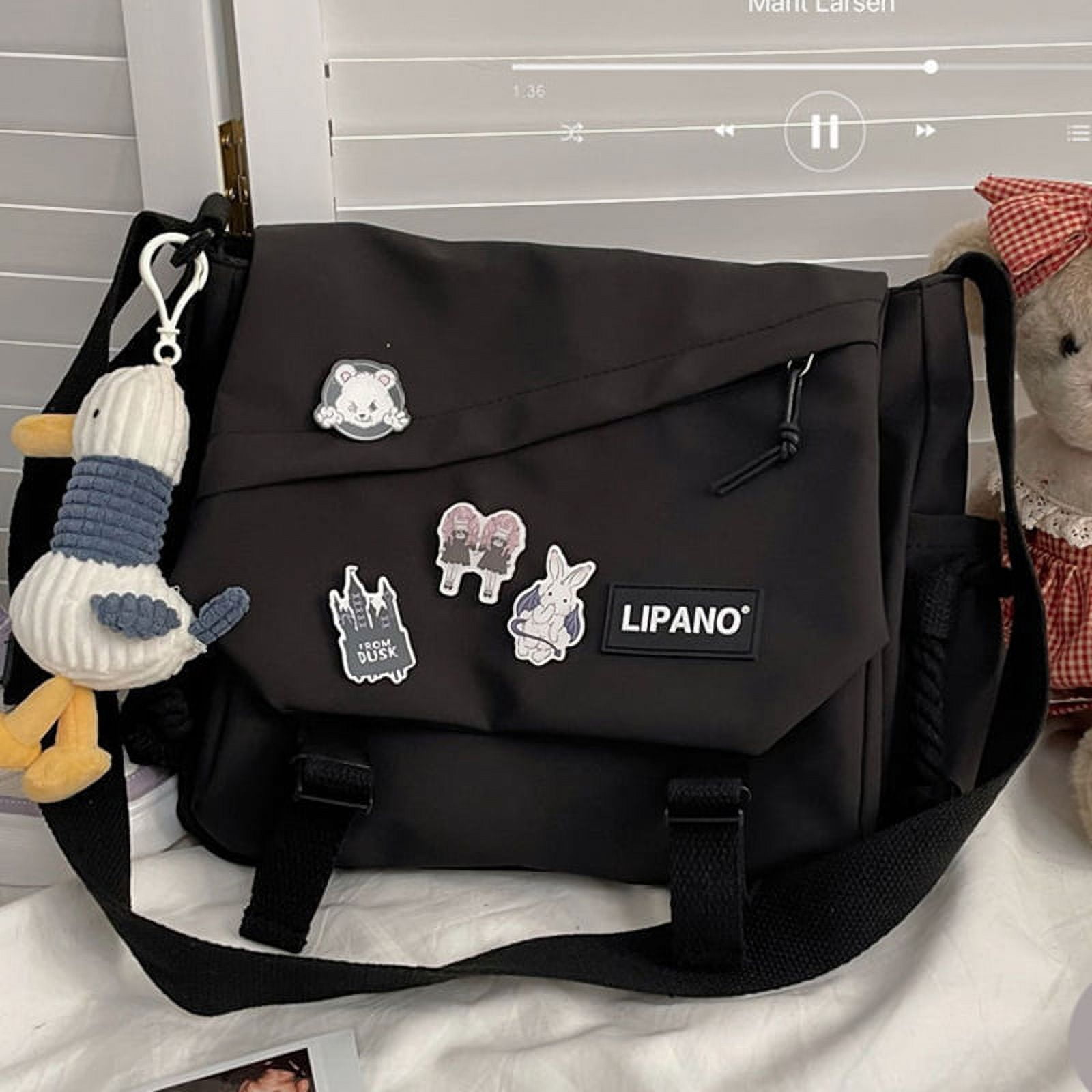 Retro Messenger Bag Male Large Capacity Lightweight Shoulder Bag