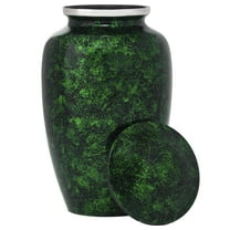Eternal Harmony Cremation Urn for Human Ashes | Memorial Urn Carefully Handcrafted with Elegant Finishes to Honor Your Loved One | Adult Urn Large Size with Beautiful Velvet Bag
