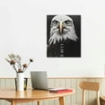 thumbnail image 3 of JEUXUS Animal Motivational Canvas Office Print Wall Art Eagle Inspirational Picture Animal Poster Painting Modern Inspiring Artwork for Home Living Room Office Decor Ready to Hang, 3 of 5