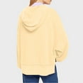 thumbnail image 4 of Yuyuzo Oversized Hoodies Womens Long Sleeve Casual Loose Sweatshirts Solid Color Cute Pullover Tops, 4 of 6