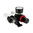 thumbnail image 4 of 1/4 Air Compressor Oil Water Separator Filter Regulator Trap Airbrush Pressure Reducing Valve, 4 of 7