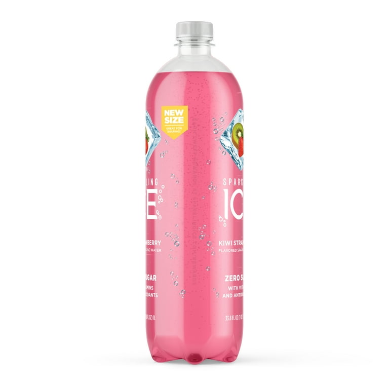 Sparkling Ice Zero Sugar Flavored Sparkling Water, Kiwi Strawberry