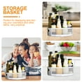 thumbnail image 2 of Home Desktop Organizer Plastic Storage Holder Seasoning Tray Makeup Storage Tray, 2 of 9