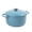 Ocean, variant on Lodge Cast Iron 5.5qt Oyster White Enameled Dutch Oven