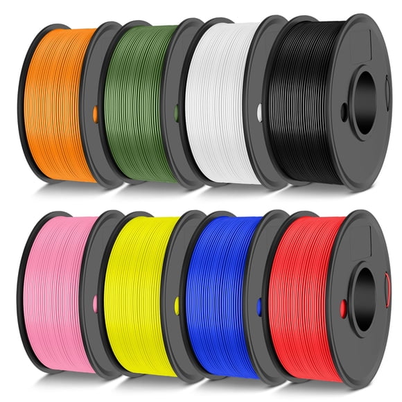 Filamento para impresora 3D JAYO Rapid PLA de 1,75 mm, 2 kg, paquete de 8