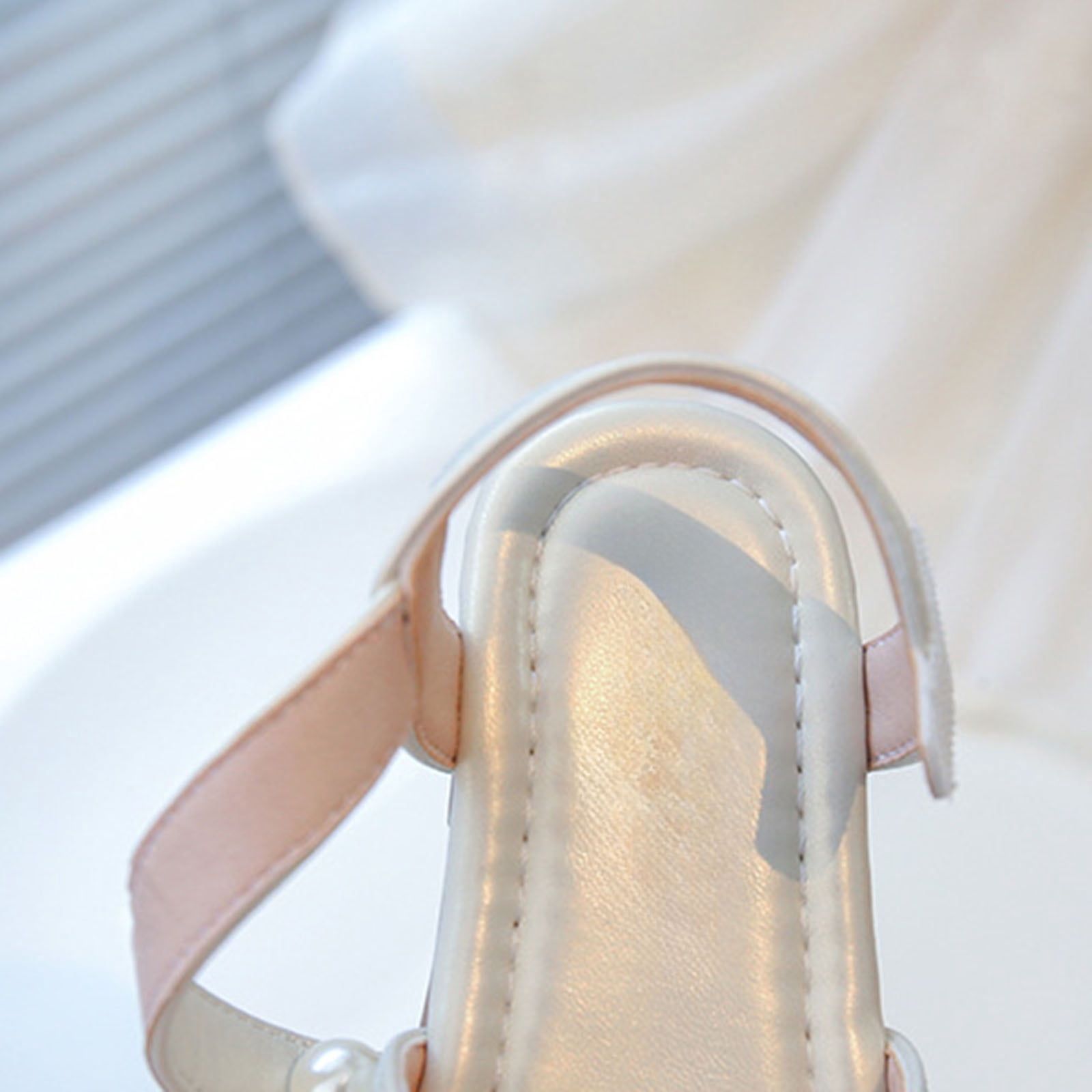 enyan Toddler Sandals Toddler Baby Girls Bow Open Toe Sandals Soft Sole Princess Shoes Sandals Summer Sandals Little Girls Sandals,Beige,Size 12.5