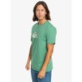 thumbnail image 2 of Quiksilver Mens SS Cotton T-Shirt ~ Comp logo green, 2 of 4