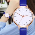 thumbnail image 3 of Montres-bracelets à Quartz pour Femmes Cadran Rond Montre-Bracelet à Quartz (Bleu), 3 of 6