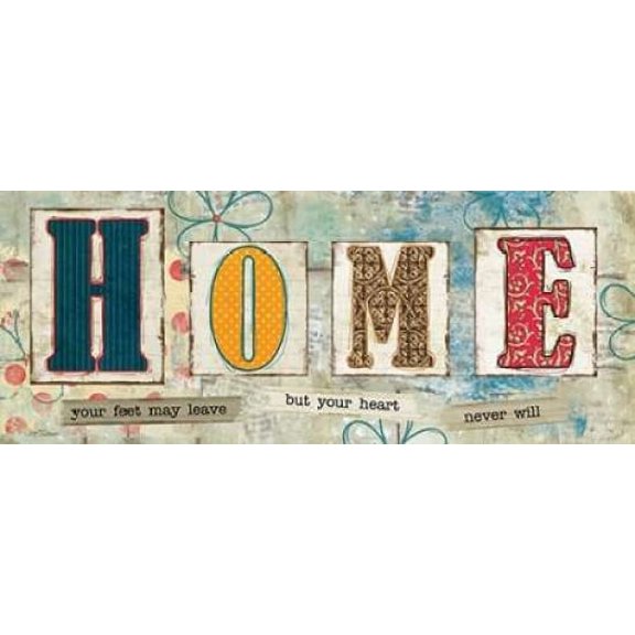 Wise Words of Home Canvas Art - Carol Robinson (24 x 48) - Walmart.com