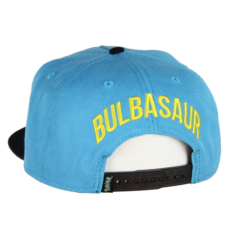 Officially Licensed Pokemon Hat Bulbasaur Embroidered Adjustable