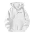 thumbnail image 3 of Women's Zip Up Hoodies Cropped Longline Streetwear Casual Women's Casual Zip Up Hoodie With Bow Print Pullover Sweatshirt For Daily Wear Spring Fall Winter Basic Outerwear, 3 of 3