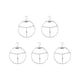 thumbnail image 2 of 5x Perchas para ropa interior, soporte decorativo, clavijas redondas creativas para armario, lencería para el hogar Pequeño, 2 of 8