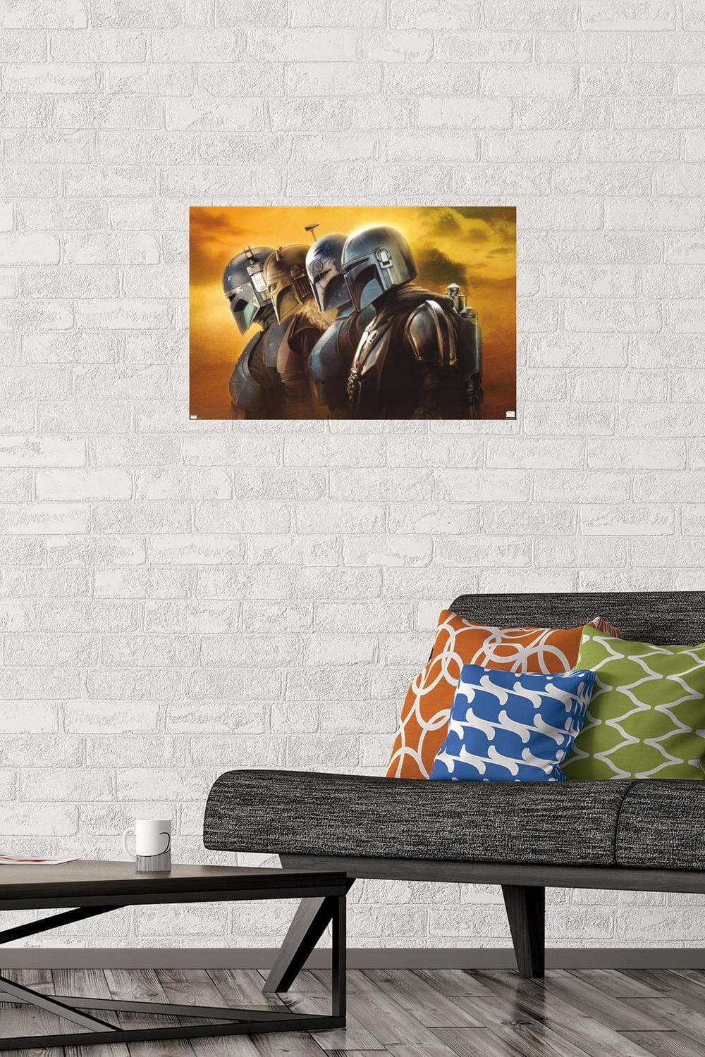Star Wars: The Mandalorian Season 3 - Helmets Wall Poster