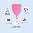 thumbnail image 5 of Pee Safe Reusable Menstrual Cup with Medical Grade Silcone for Women - Small (Pack of 1), 5 of 7