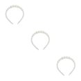 thumbnail image 4 of Sonducket Diadema de perlas Bandas para la cabeza resistentes al desgaste Chic Scrunchie Holder Regalos del día de San Valentín Tiaras para Type1 NO1, 4 of 6