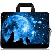 15 inch Neoprene Laptop Carrying Bag Chromebook Case Notebook Ultrabook Bag Tablet Travel Cover with Handle Zipper