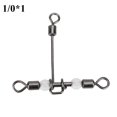thumbnail image 1 of Connecteur de Pêche, 10 Pcs/ensemble Pivoteurs de Pêche en Ligne Transversale en Forme de T Durable Valeur Exceptionnelle, 1 of 8