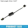 thumbnail image 4 of LED Car Headlight Canbus Decoder H4 Error Free Warning Resistor Decoder Anti Flicker Resistor (Set of 2), 4 of 6