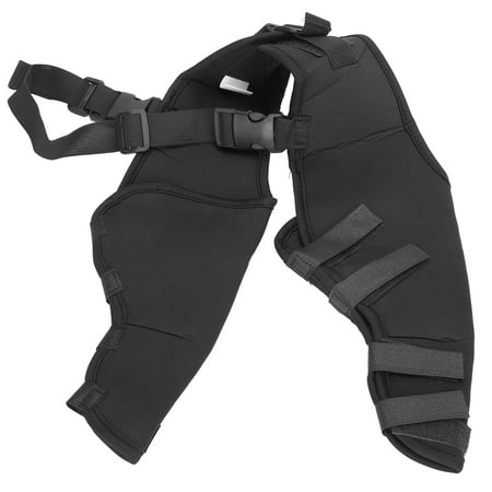 

Dog Knee Pad Very Useful Quick Installation Subtle Design Strong Flexibility For Activity Black S