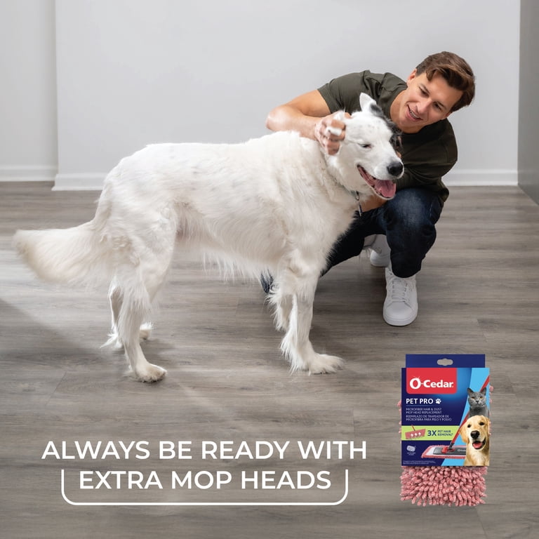 O-Cedar Pet Pro Microfiber Hair & Dust Mop photo 3