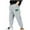 Gray, variant on Utoimkio Toddler Boy Girls Athletic Jogger Pants Elastic Waisted Straight Leg Sweatpants with Pockets Size 8-15T