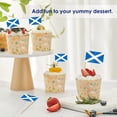 thumbnail image 4 of Banderitas para palillos AhfuLife Escocia 200 piezas, doble cara, 4 of 7