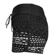 thumbnail image 3 of Eigraketly Pantalones cortos de baño de cintura alta para mujer, ropa de baño calada para tomar el sol, ropa interior de playa de poliéster Type2 NO2, 3 of 6