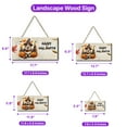 thumbnail image 5 of Happy Halloween Corgi Witches Hat Pumpkin Carving Landscape Wood Sign Welsh Corgi Dog Lover Gifts Idea Hanging Wall Home Decor - 02019, 5 of 5