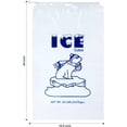 thumbnail image 2 of Infinite Pack Plastic Ice Bags 20 Lb. with Draw String Closure Pack 250, 2 of 7