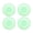 Luminous Without logo, variant on Car Trunk Sound Insulation Pad Door Shock Absorbing Gasket Shockproof Thickening Cushion Stickers Reduce Noise