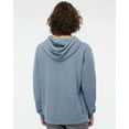 thumbnail image 3 of Independent Trading Co. Heavyweight Pigment-Dyed Hooded Sweatshirt PRM4500 Pigment Slate Blue XL, 3 of 5
