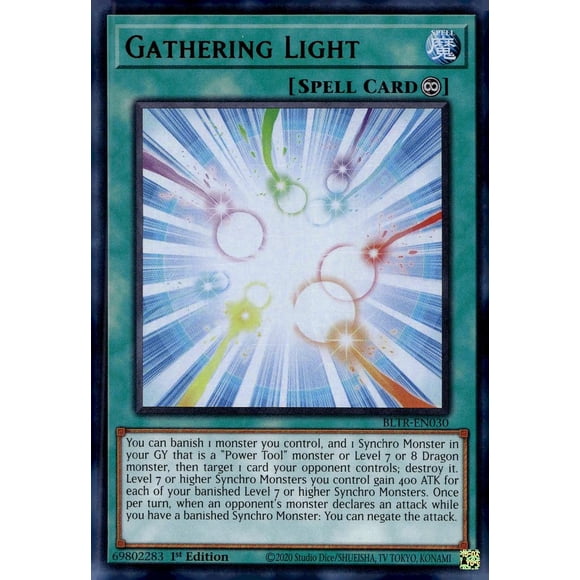 Yu-Gi-Oh! Gathering Light BLTR-EN030 Ultra Rara 1ª Edición