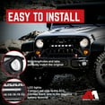 thumbnail image 5 of AMERICAN MODIFIED Armor Grille w/Off-Road Lights, 07-18 Jeep Wrangler JK, 5 of 7