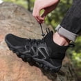 thumbnail image 2 of Zapatos descalzos para hombre, zapatos descalzos de agua blanda, cordones elásticos para senderismo al aire libre FLhrweasw Nuevo, 2 of 9