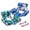 Blue+Green, variant on EHXS Inflatable Pool Float Chair for Adults, Water Hammock Lounger with Headrest and Mesh Seat for Pool and Lake, Green
