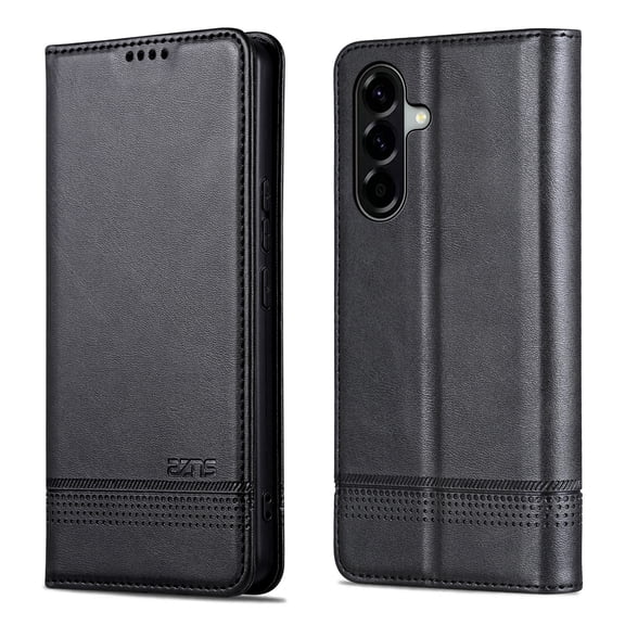 Dteck Wallet Case for Samsung Galaxy A17 5G,PU Leather Wallet Folio Case with Card Slots Shockproof Kickstand Cover for Samsung Galaxy A17 5G,Black