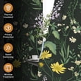 thumbnail image 2 of Tchckioa Boho Floral Blackout Curtains for Bedroom,W42xL63 Thermal Insulated Grommet Drapes,2 Panels, 2 of 6