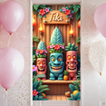 thumbnail image 5 of Decorative Design Tiki Party Backdrop Polynesian Theme Banner Colorful Mask Decoration for Luau Celebration Outdoor Beach, 5 of 7