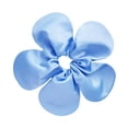 thumbnail image 2 of Gomas para el pelo Yinane Coleteros de satén azul, 2 of 8