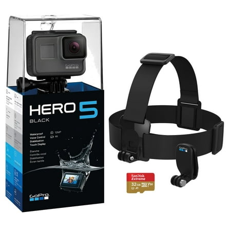 GoPro Hero5 Black 4K Action Camera Holiday Bundle