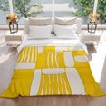 thumbnail image 3 of Impressionist Style Flannel Blanket for Bed,Travel and Camping, Yellow Abstract Blurred Color Super Soft Cozy Blanket for All Seasons 30"x40", 3 of 7