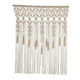 thumbnail image 5 of Cortina de macramé para colgar en la pared, estilo bohemio, hecha a mano, con borlas para dormitorio. Tipo B, 5 of 9