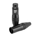 thumbnail image 4 of Pin XLR Plug,5 Pair 3 Pin XLR Audio Socket Audio Socket Next-Gen Design, 4 of 8