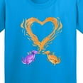 thumbnail image 4 of Inktastic Fire Heart Dragons Youth T-Shirt, 4 of 5