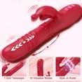 thumbnail image 4 of TLUDA Vibrating Dildo Women Vibrator, Dildo Vibrator with Suction Cup, G Spot Vibrator for Women, 4 of 6