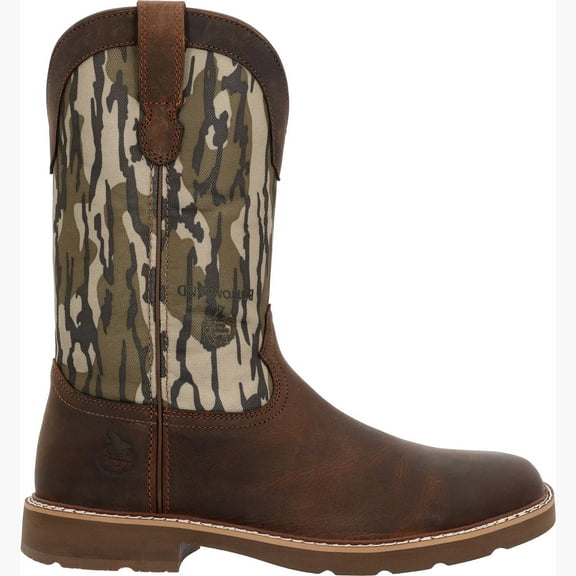 Georgia Boot Core 37 Western 11" Mossy Oak Pull On